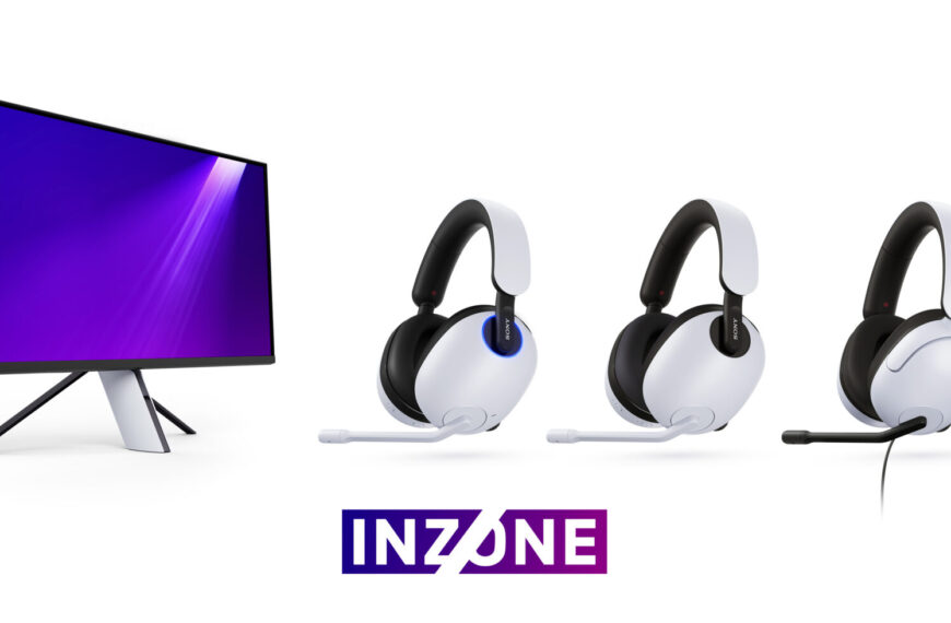 Sony presenterar det nya varumärket “INZONE” för gamingutrustning.