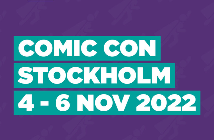 Comic Con 4-6 November 2022