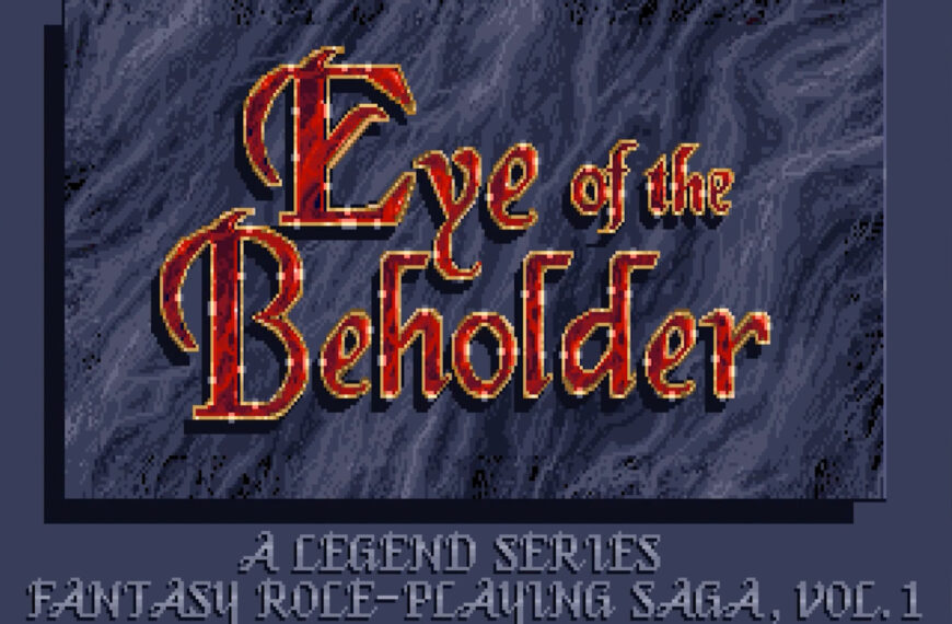 Eye of the Beholder C64 (Commodore 64) recension