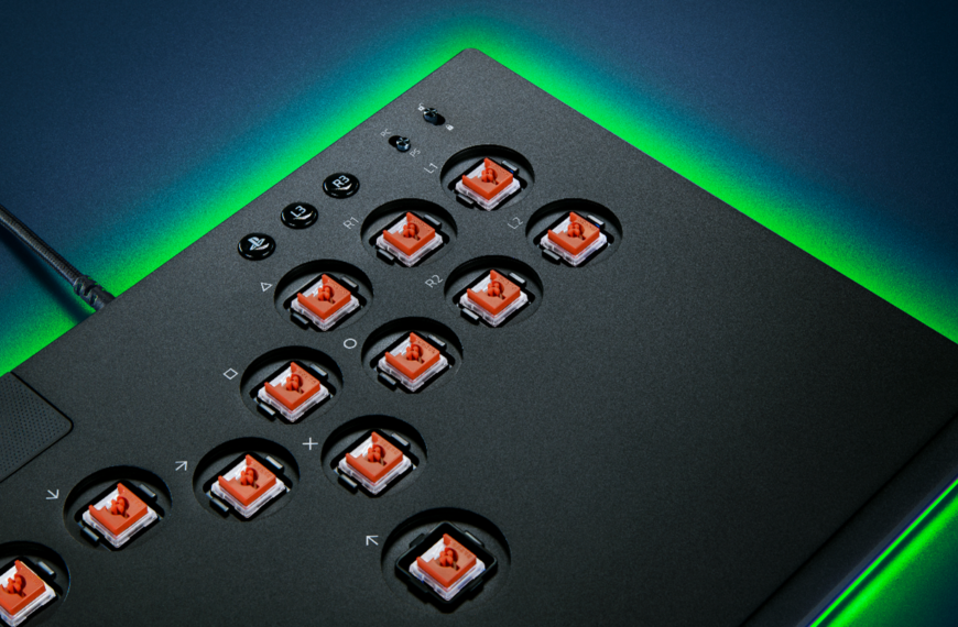 Razer Kitsune, en arkadkontroll med enbart knappar