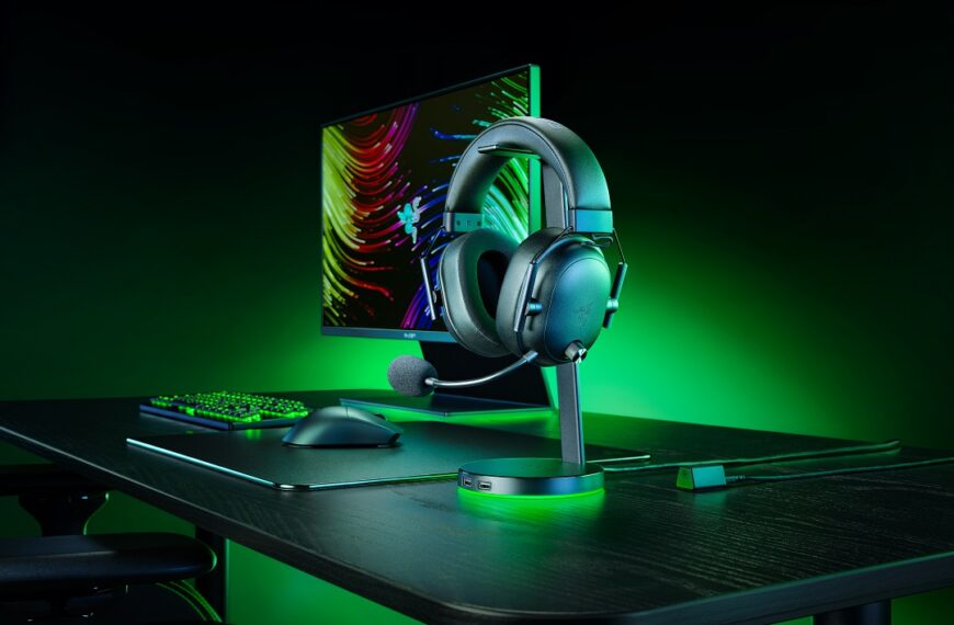 Razer presenterar nya headsetet BlackShark V2 HyperSpeed