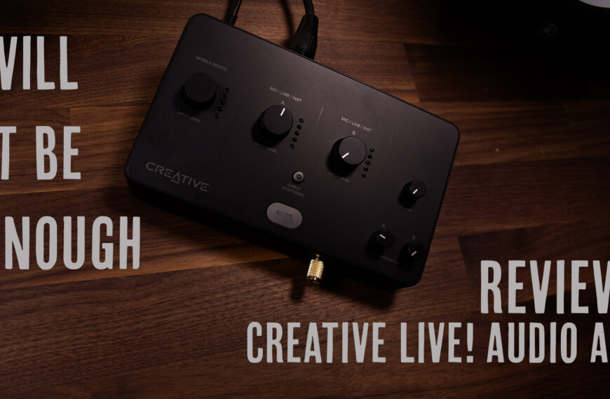 Creative Live! Audio A3 sticker ut