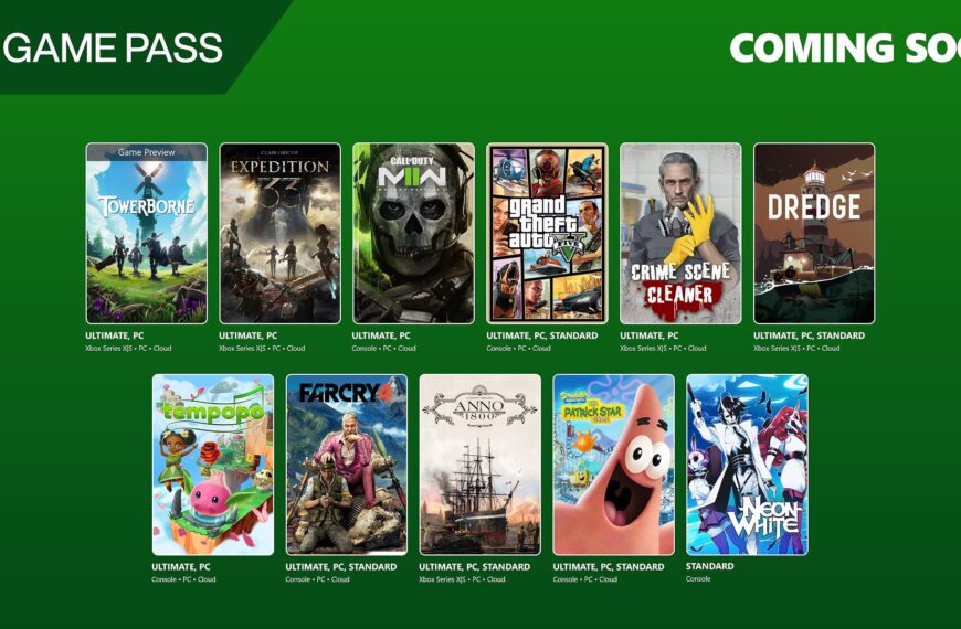 Kommer till Game Pass: Clair Obscur: Expedition 33, Towerborne, Call of Duty: Modern Warfare II, and More