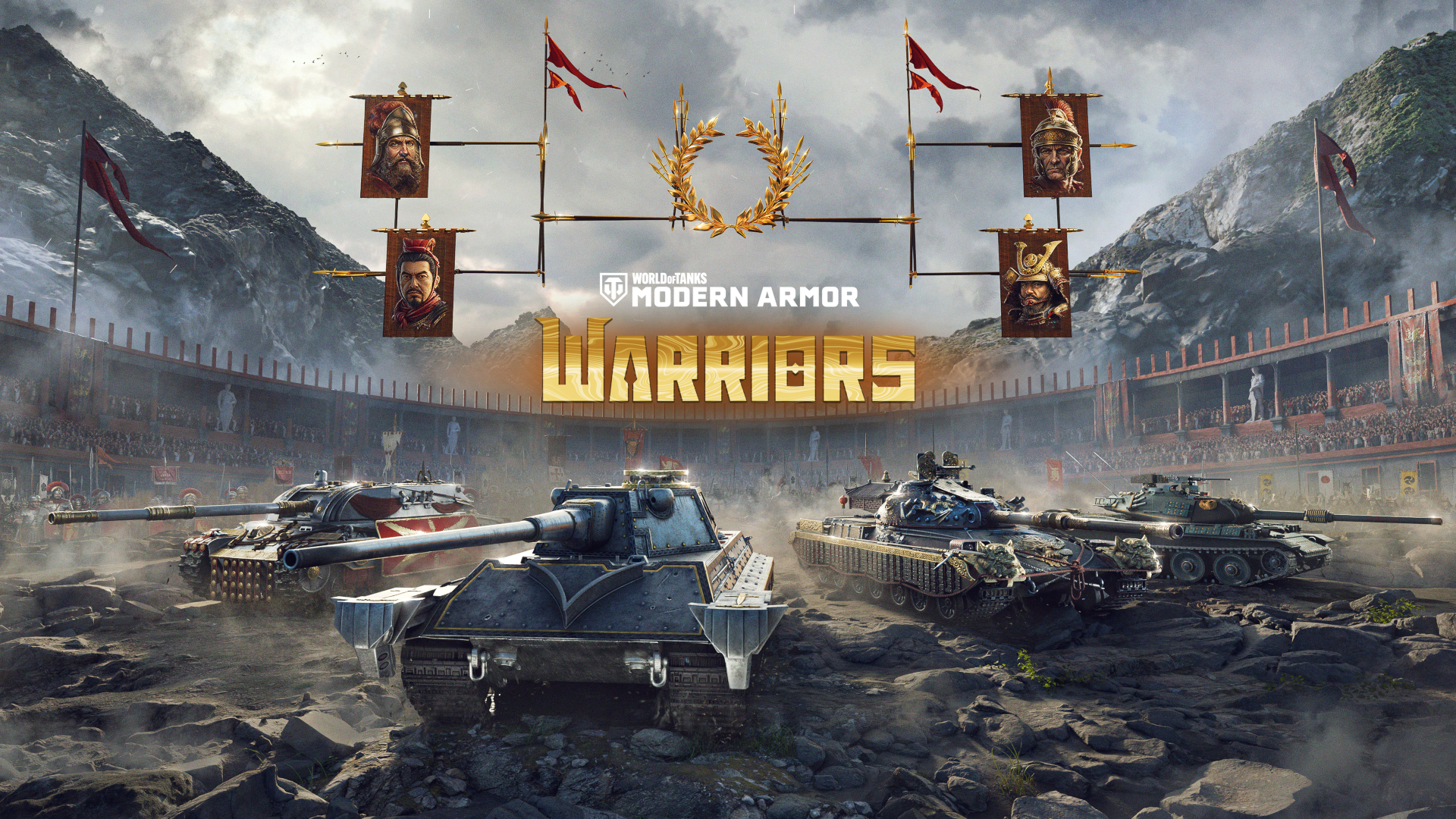 Mighty WARRIORS in World of Tanks Modern Armor